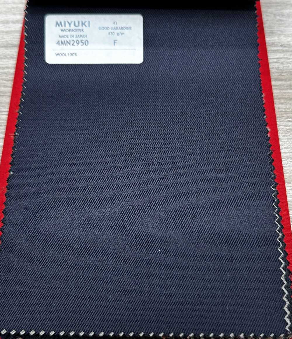 4MN2950 VARAIETESGOOD GABARDINE Blu Navy[Tessile] Miyuki Keori (Miyuki)