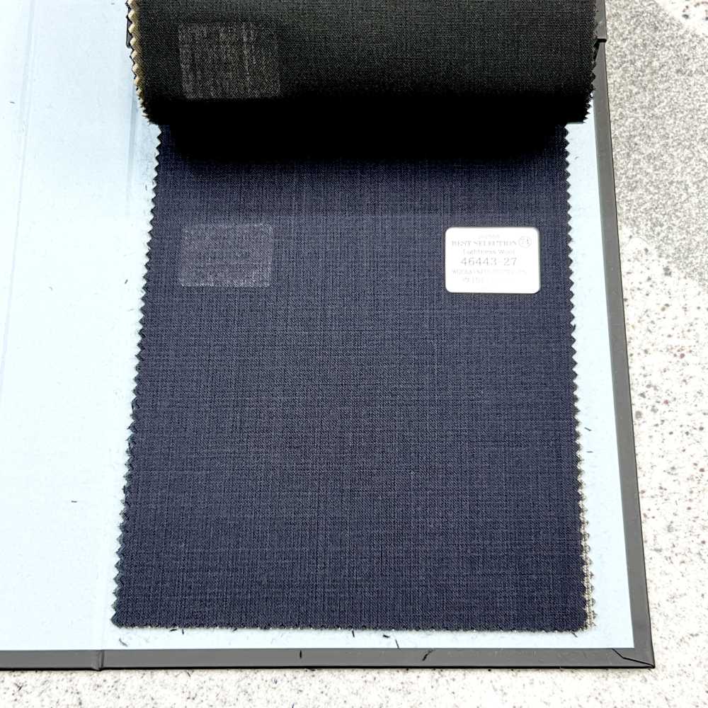 46443-27 25SS MIGLIORE SELEZIONE [Lana Leggera] Lana Leggera Blu Navy Scuro Nessun Motivo[Tessile] Società Per Azioni Kunishima Co., Ltd.