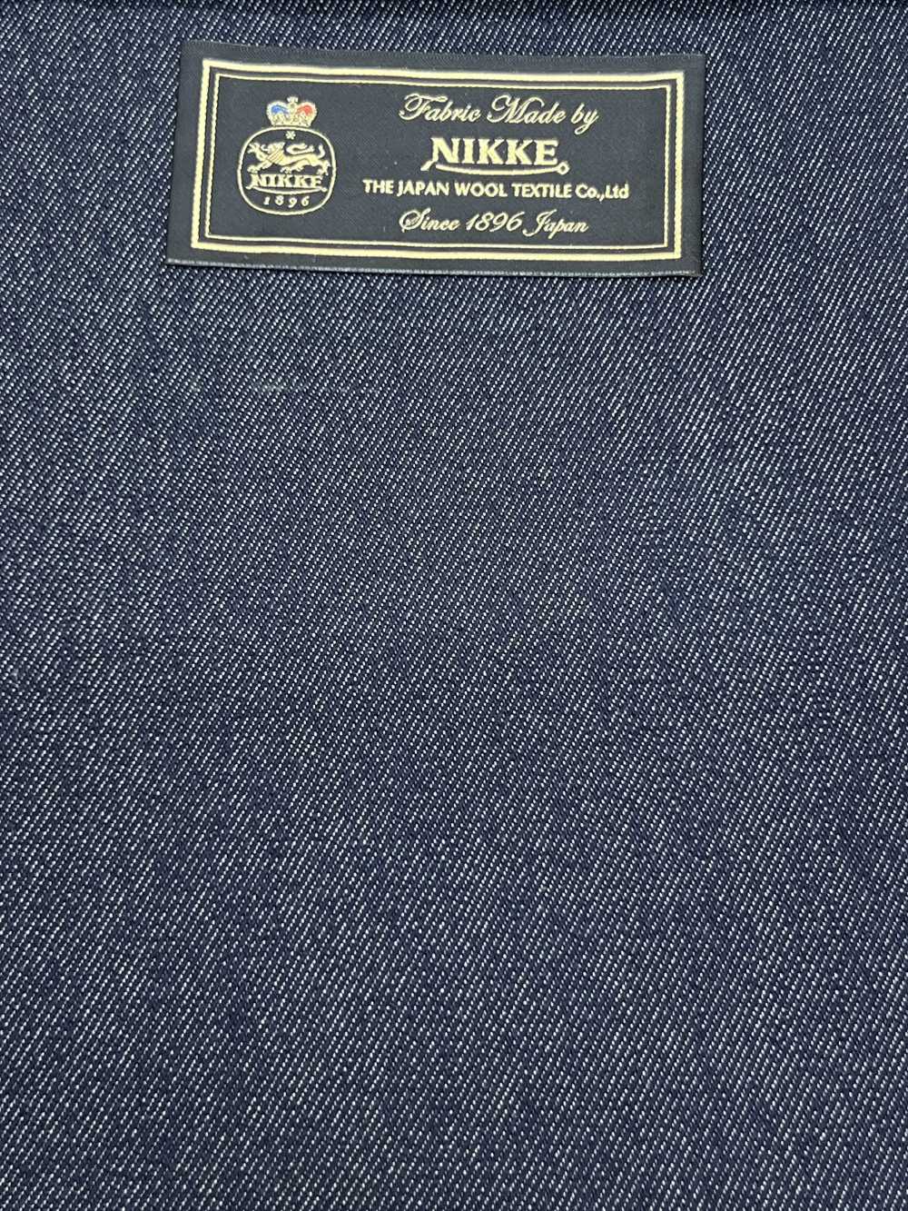 896S4311-38 NIKKE NIKKE DENIM Blu Navy Senza Motivo Filo Singolo 140 Filo Singolo[Tessile] NIKKE
