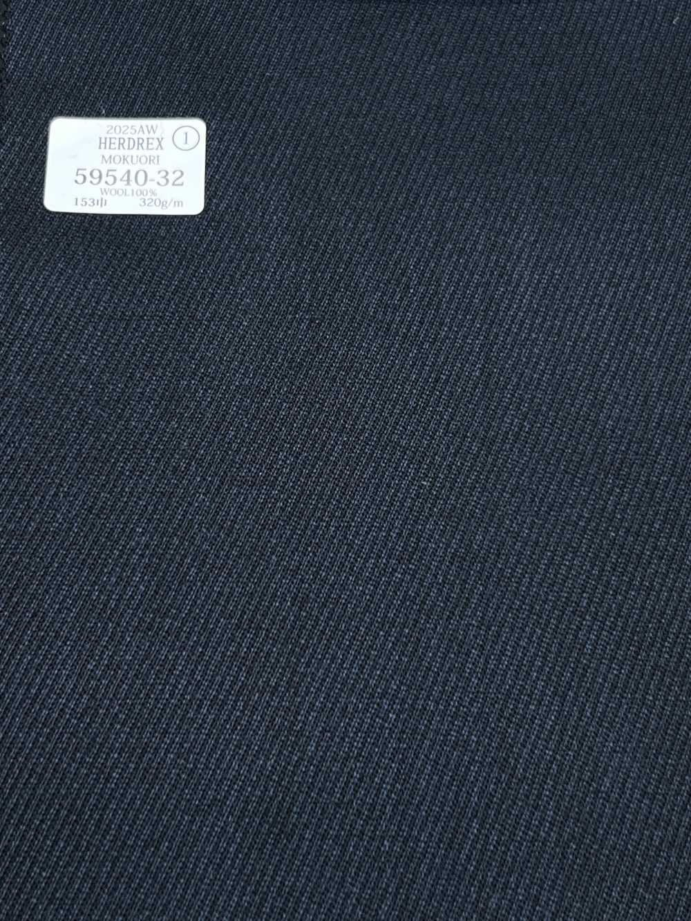 59540-32 25AW HERDREX [MOKUORI] Mokuori Kersey Twill Deodorante Lana[Tessile] Società Per Azioni Kunishima Co., Ltd.
