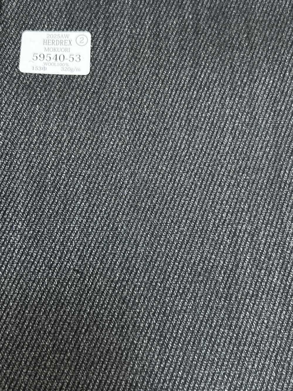 59540-53 25AW HERDREX [MOKUORI] Mokuori Kersey Twill Deodorante Lana[Tessile] Società Per Azioni Kunishima Co., Ltd.