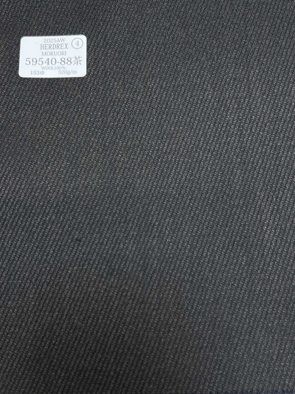 59540-88 25AW HERDREX [MOKUORI] Mokuori Dark Kersey Twill Deodorante Lana[Tessile] Società Per Azioni Kunishima Co., Ltd.
