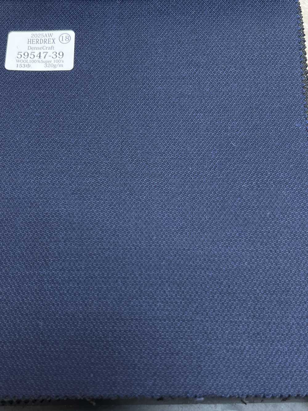59547-39 25AW HERDREX [Dense Craft] Dense Craft Blue[Tessile] Società Per Azioni Kunishima Co., Ltd.