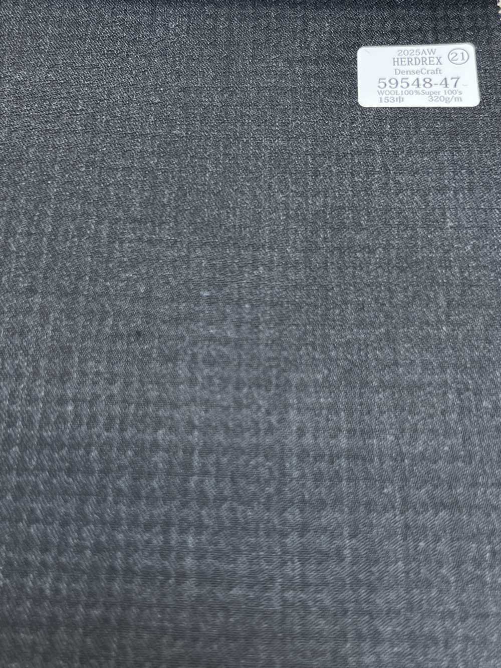 59548-47 25AW HERDREX [Dense Craft] Motivo A Quadri Grigi Dense Craft[Tessile] Società Per Azioni Kunishima Co., Ltd.