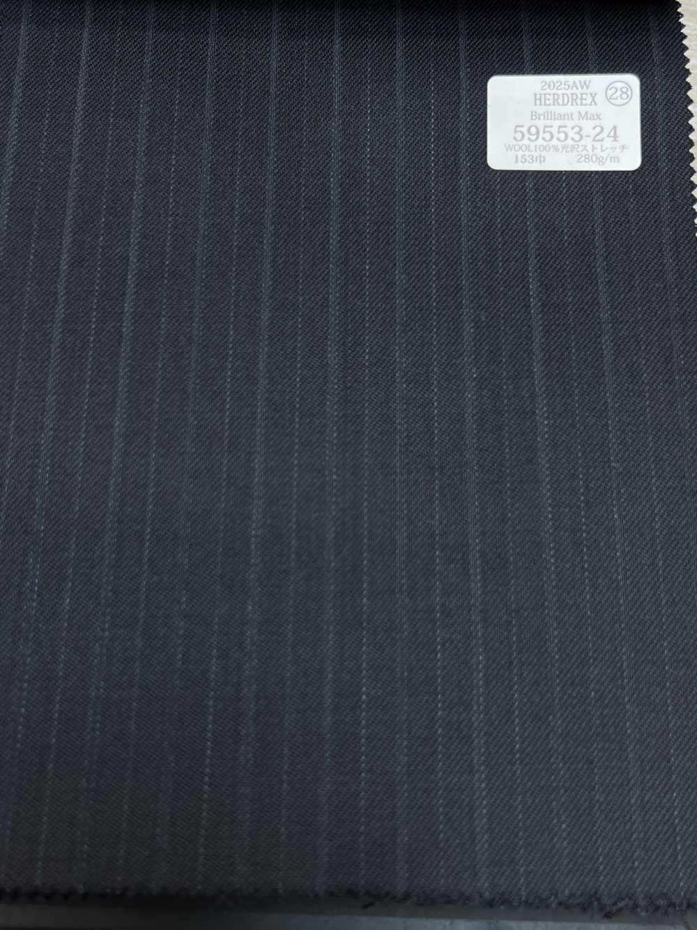 59553-24 25AW HERDREX [Brilliant Max] Brilliant Max Dark Navy Alternate Stripe[Tessile] Società Per Azioni Kunishima Co., Ltd.