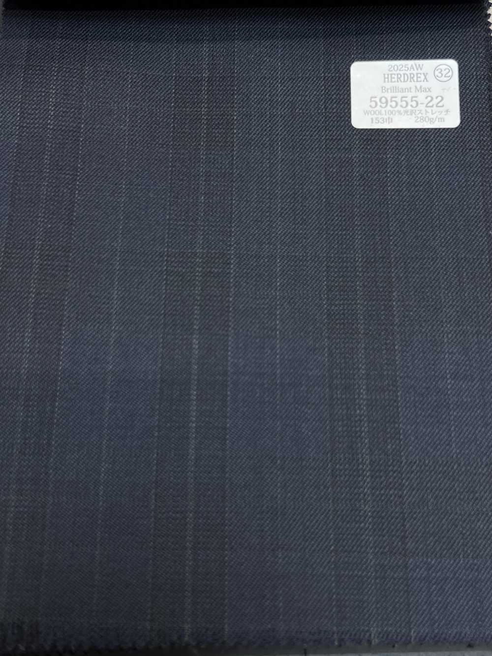 59555-22 25AW HERDREX [Brilliant Max] Brilliant Max Navy Check[Tessile] Società Per Azioni Kunishima Co., Ltd.