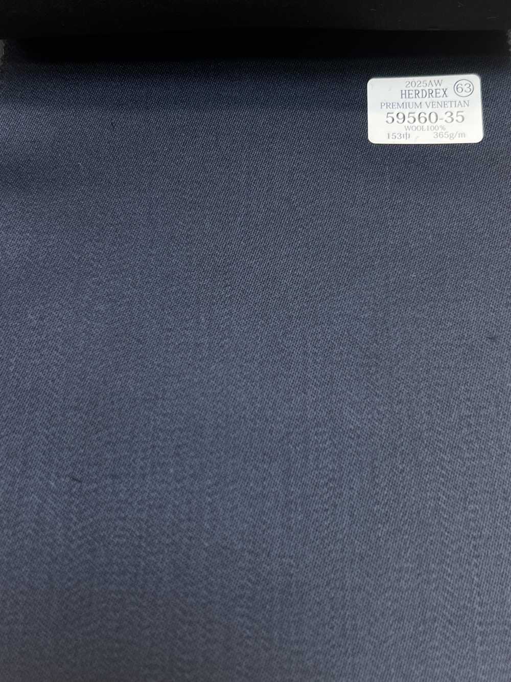 59560-35 25AW HERDREX [PREMIUM VENETIAN] Blu Veneziano Premium Senza Motivo[Tessile] Società Per Azioni Kunishima Co., Ltd.