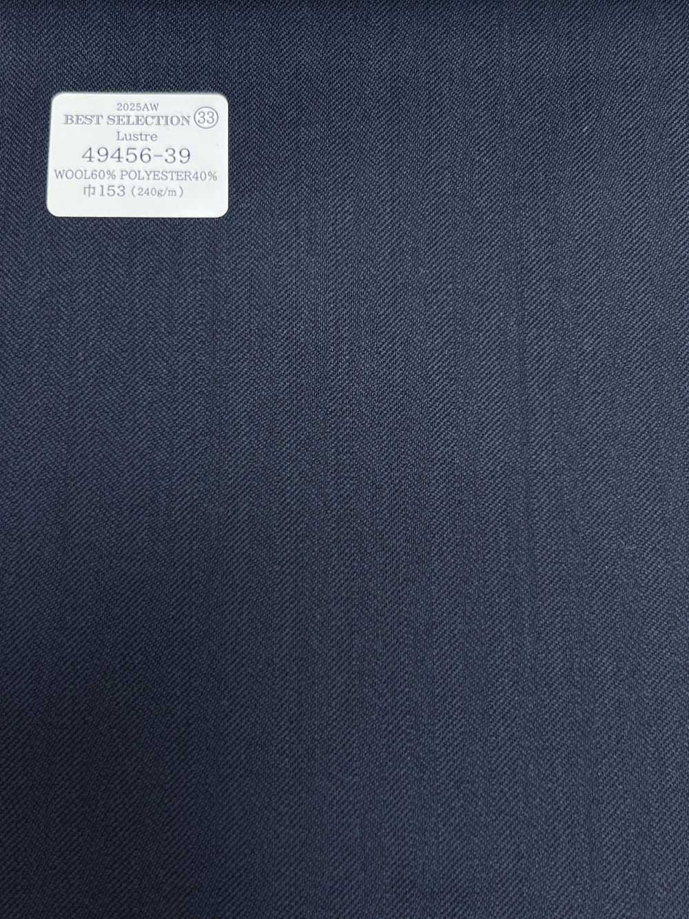 49456-39 25AW MIGLIORE SELEZIONE [Lustre] Striscia Ombra Blu Lustro[Tessile] Società Per Azioni Kunishima Co., Ltd.