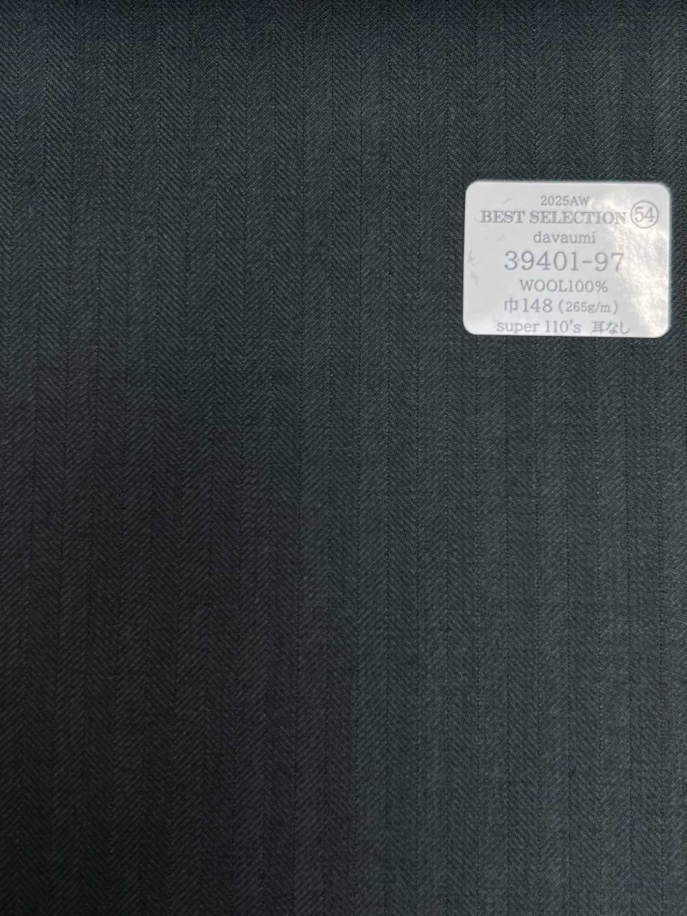 39401-97 25AW MIGLIORE SELEZIONE [davaumi] Davaumi A Spina Di Pesce Verde Scuro[Tessile] Società Per Azioni Kunishima Co., Ltd.