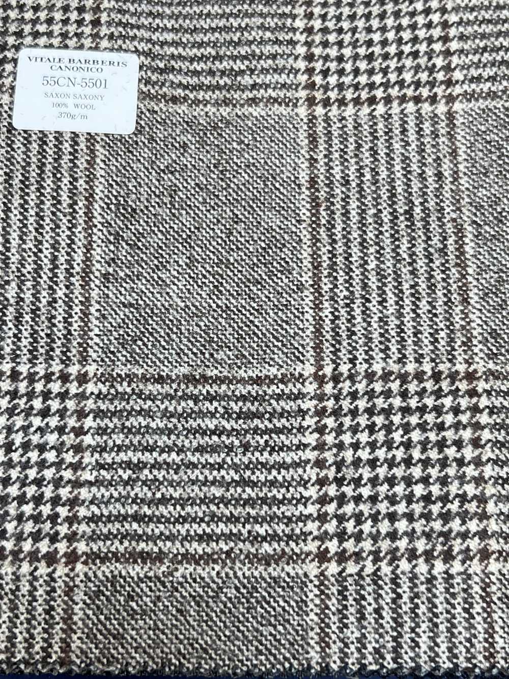 55CN5501 CANONICO SAXONY Marrone Chiaro Big Glen Check[Tessile] CANONICO