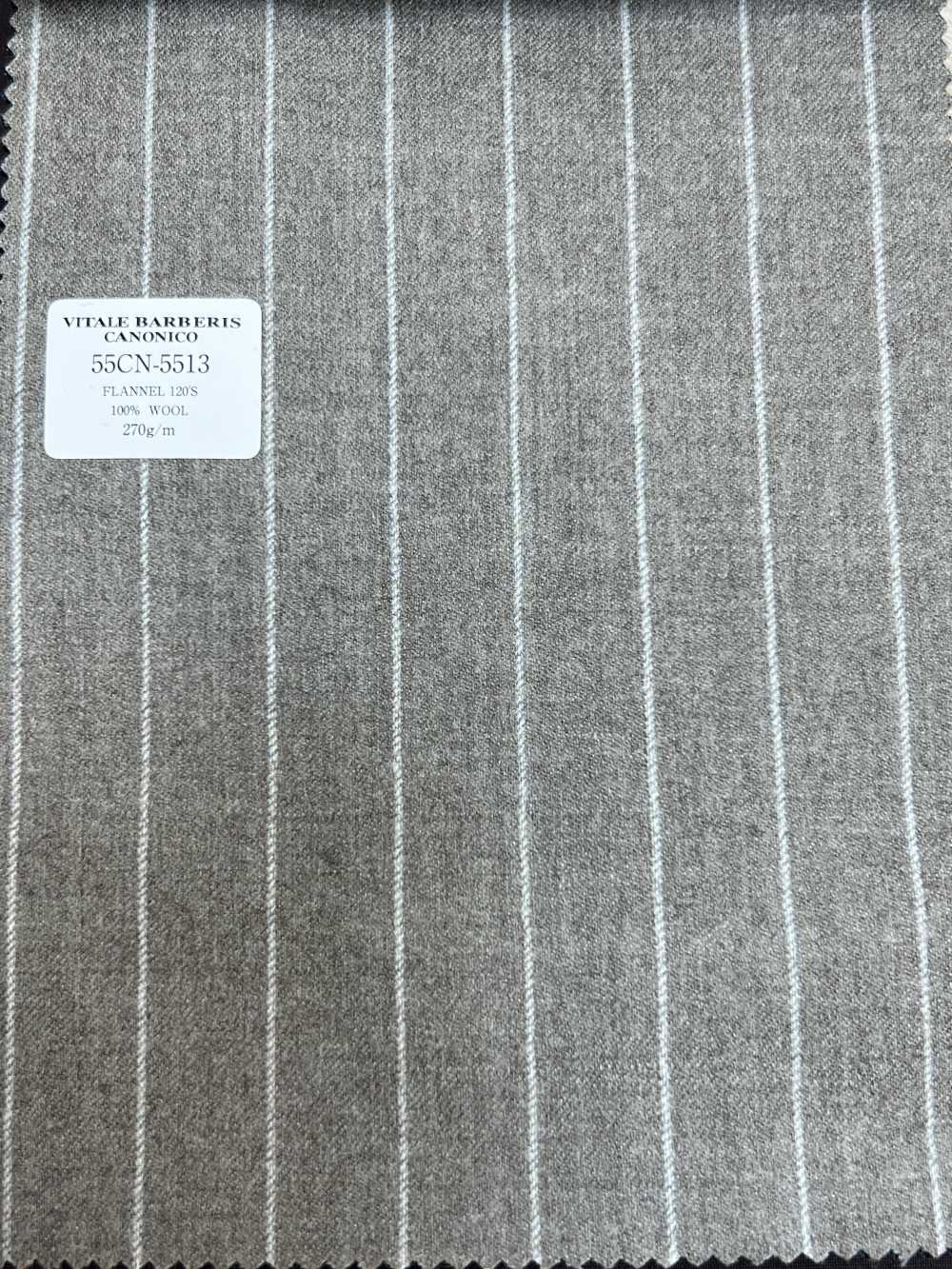 55CN5513 CANONICO FLANELLA 120'S Righe Beige[Tessile] CANONICO