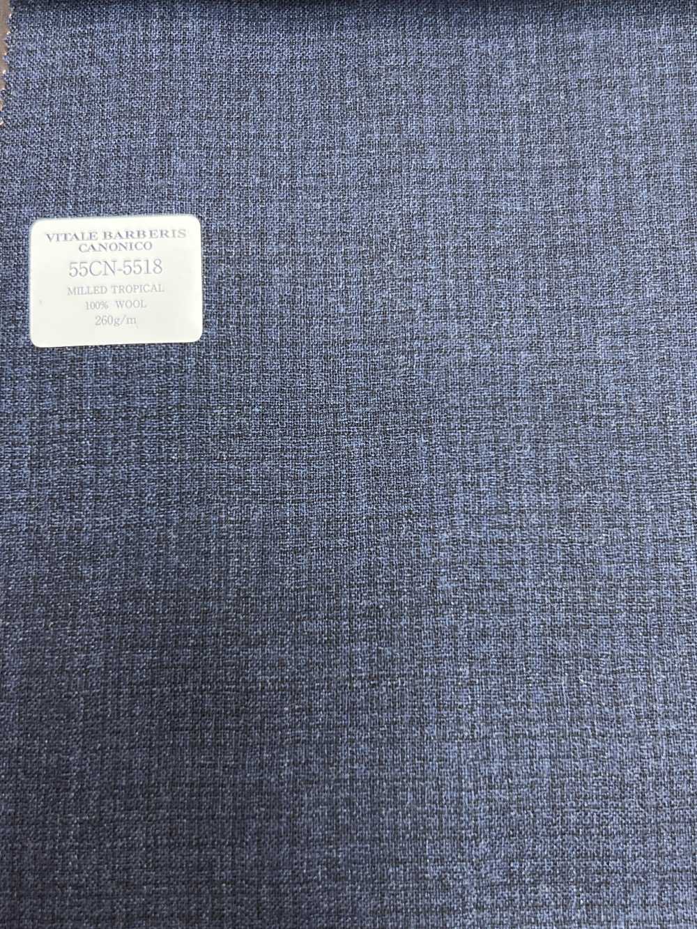 55CN5518 CANONICO MILLED TROPICAL Navy Check[Tessile] CANONICO