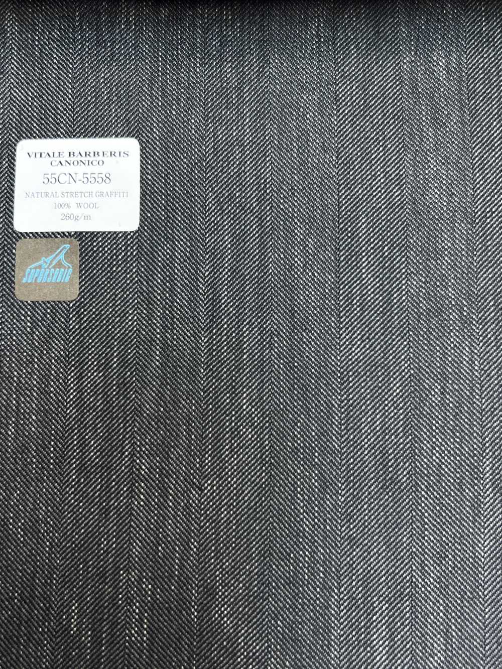 55CN5558 CANONICO NATURAL STRETCH GRAFFITTI Grigio Melange[Tessile] CANONICO
