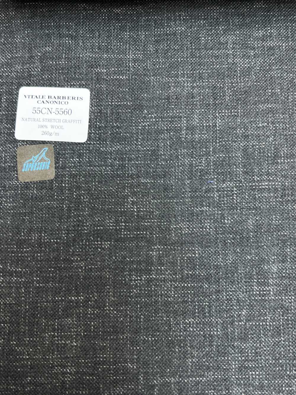 55CN5560 CANONICO GRAFFETTI ELASTICIZZATI NATURALI Oliva Melange[Tessile] CANONICO