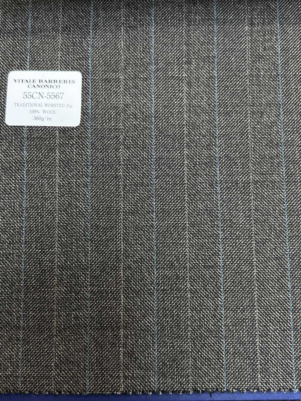 55CN5567 CANONICO TRADITIONAL WORSTED 21μ Beige Alternate Stripe[Tessile] CANONICO