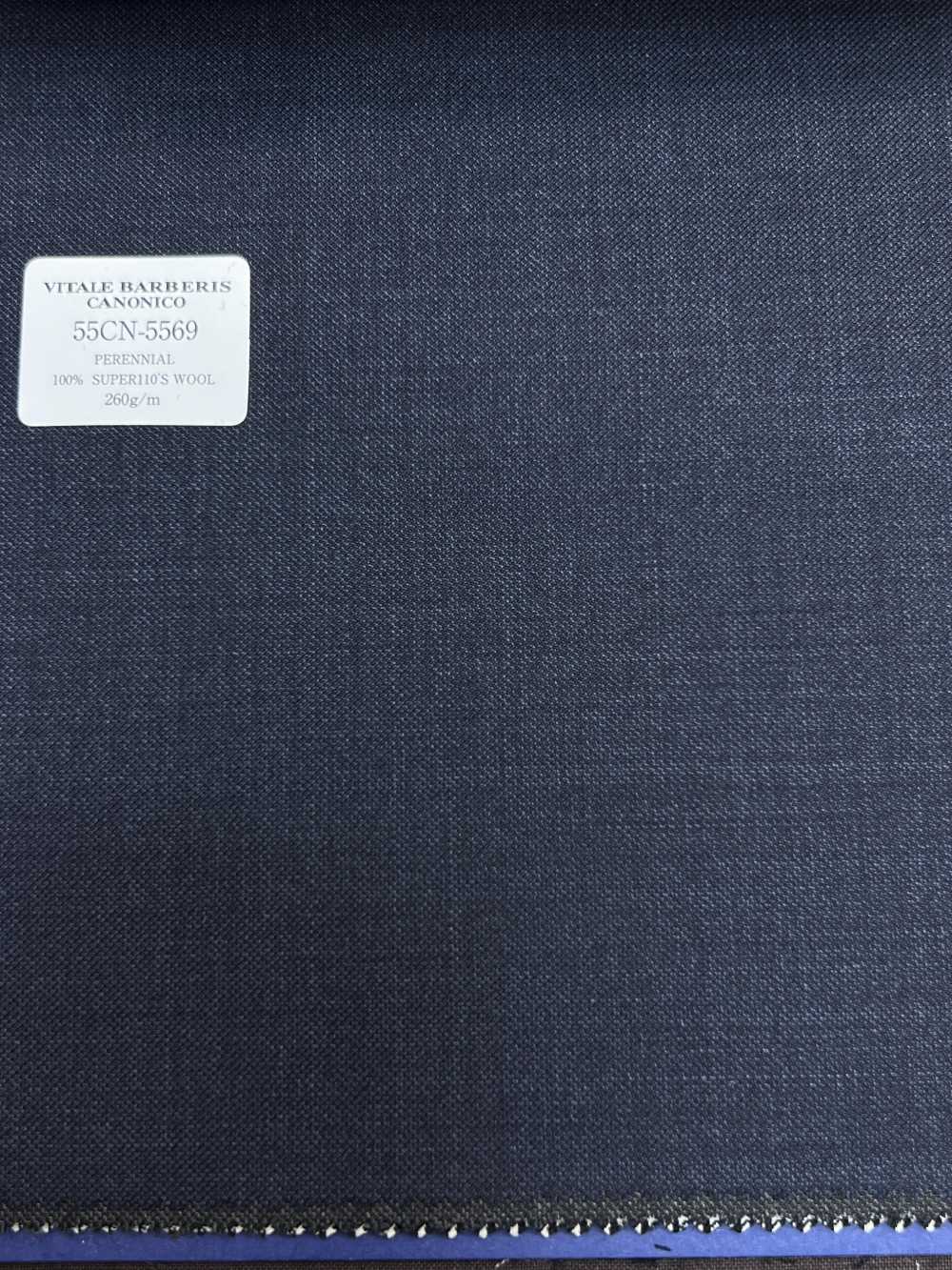 55CN5569 CANONICO PERENNIAL SUPER110'S Navy No Pattern[Tessile] CANONICO