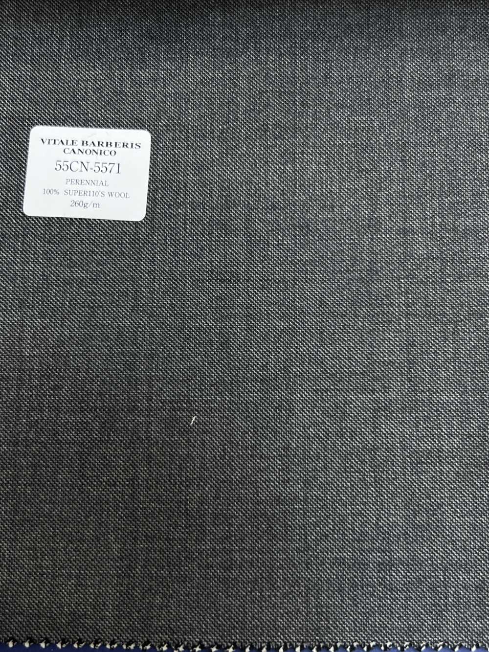 55CN5571 CANONICO PERENNIAL SUPER110'S Grigio Senza Motivo[Tessile] CANONICO