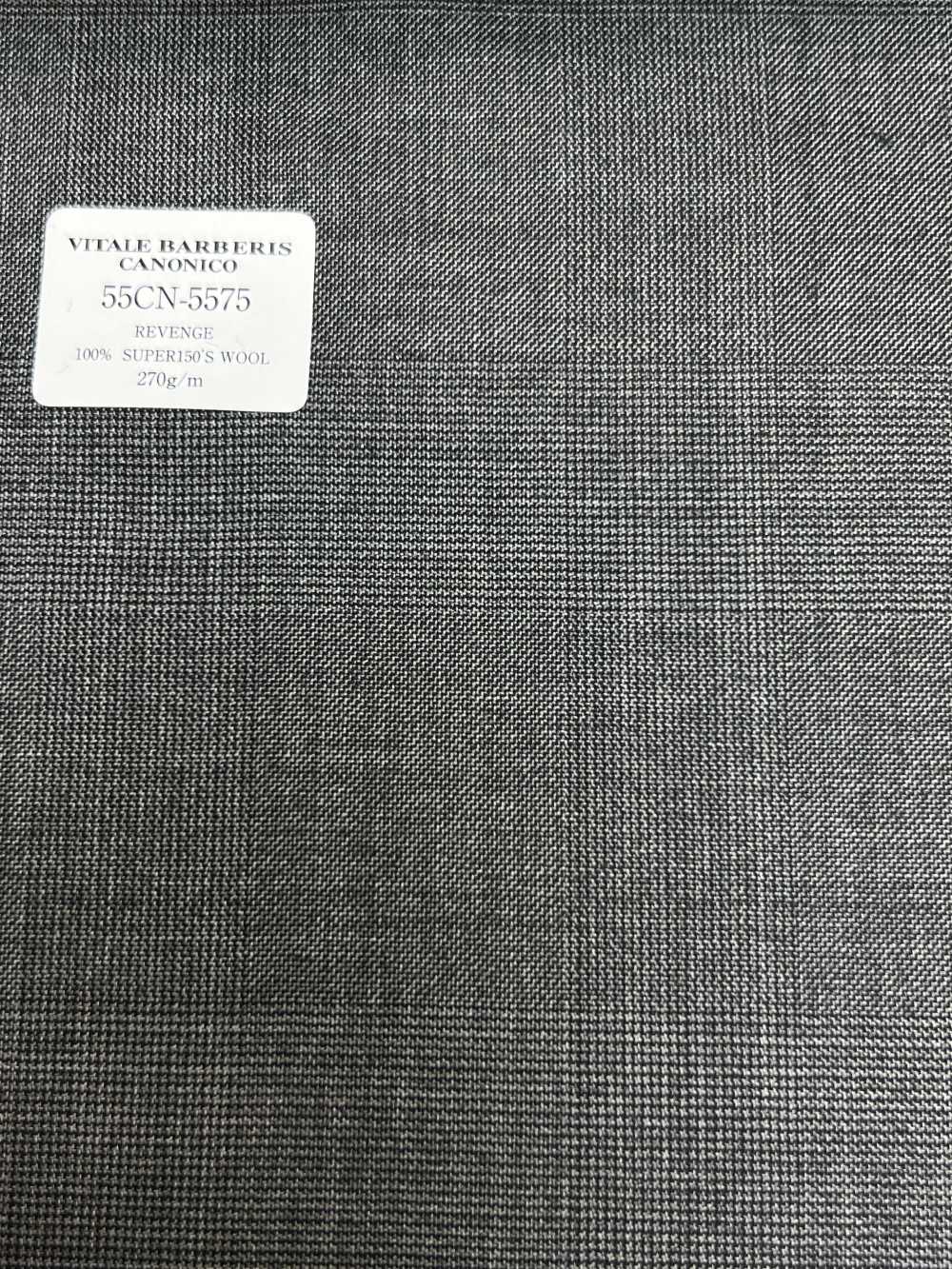 55CN5575 CANONICO REVENGE SUPER150'S Gray Glen Check[Tessile] CANONICO
