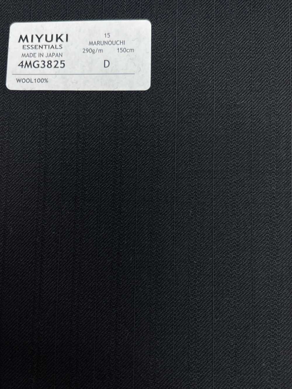 4MG3825 25AW MARUNOUCHI Alternate Stripe Blu Scuro[Tessile] Lanificio Miyuki
