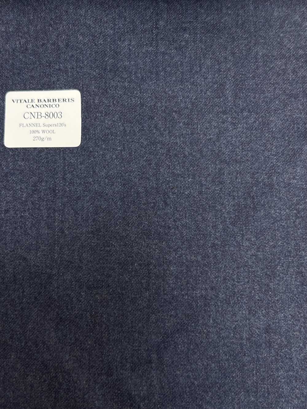 CNB8003 CANONICO Flanella Standard Super 120's Blu Senza Fantasia[Tessile] CANONICO