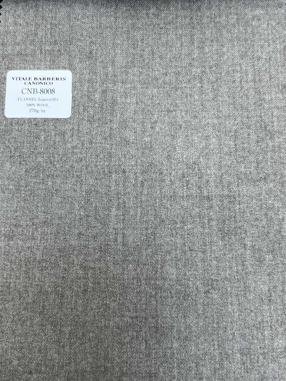 CNB8008 CANONICO Flanella Standard Super 120's Beige Senza Motivo Colore[Tessile] CANONICO