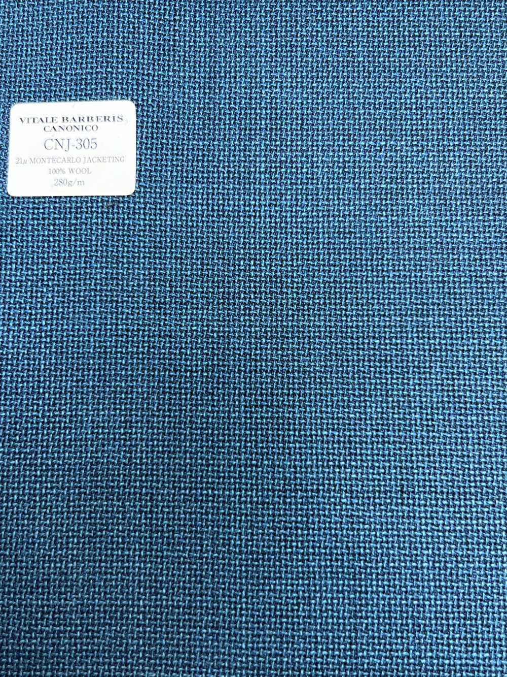 CNJ305 Giacca CANONICO Standard 21μ Montecarlo Hopsack In Color Smeraldo Senza Motivo[Tessile] CANONICO