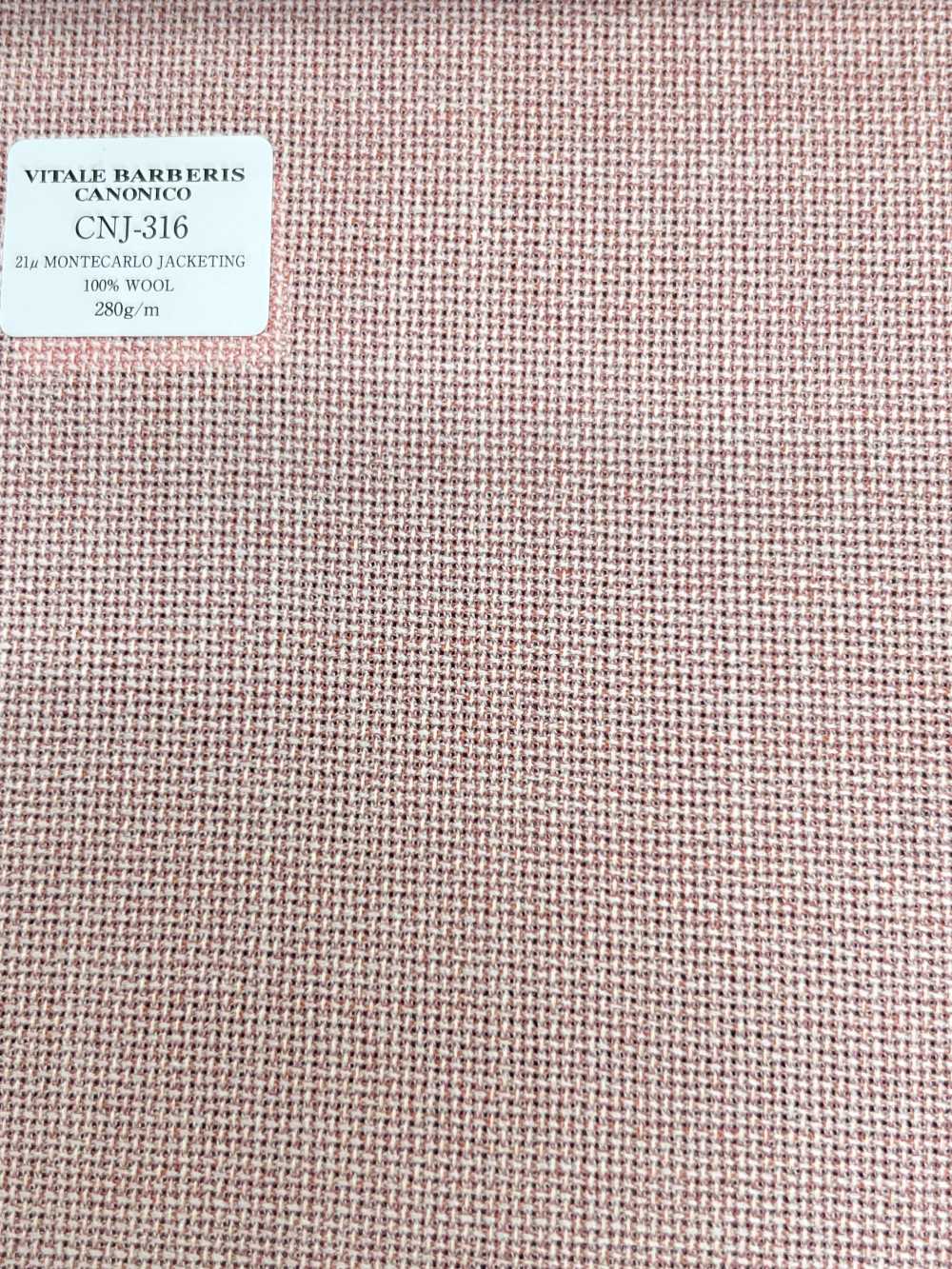 CNJ316 Giacca CANONICO Standard 21μ Montecarlo Hopsack Senza Fantasia[Tessile] CANONICO