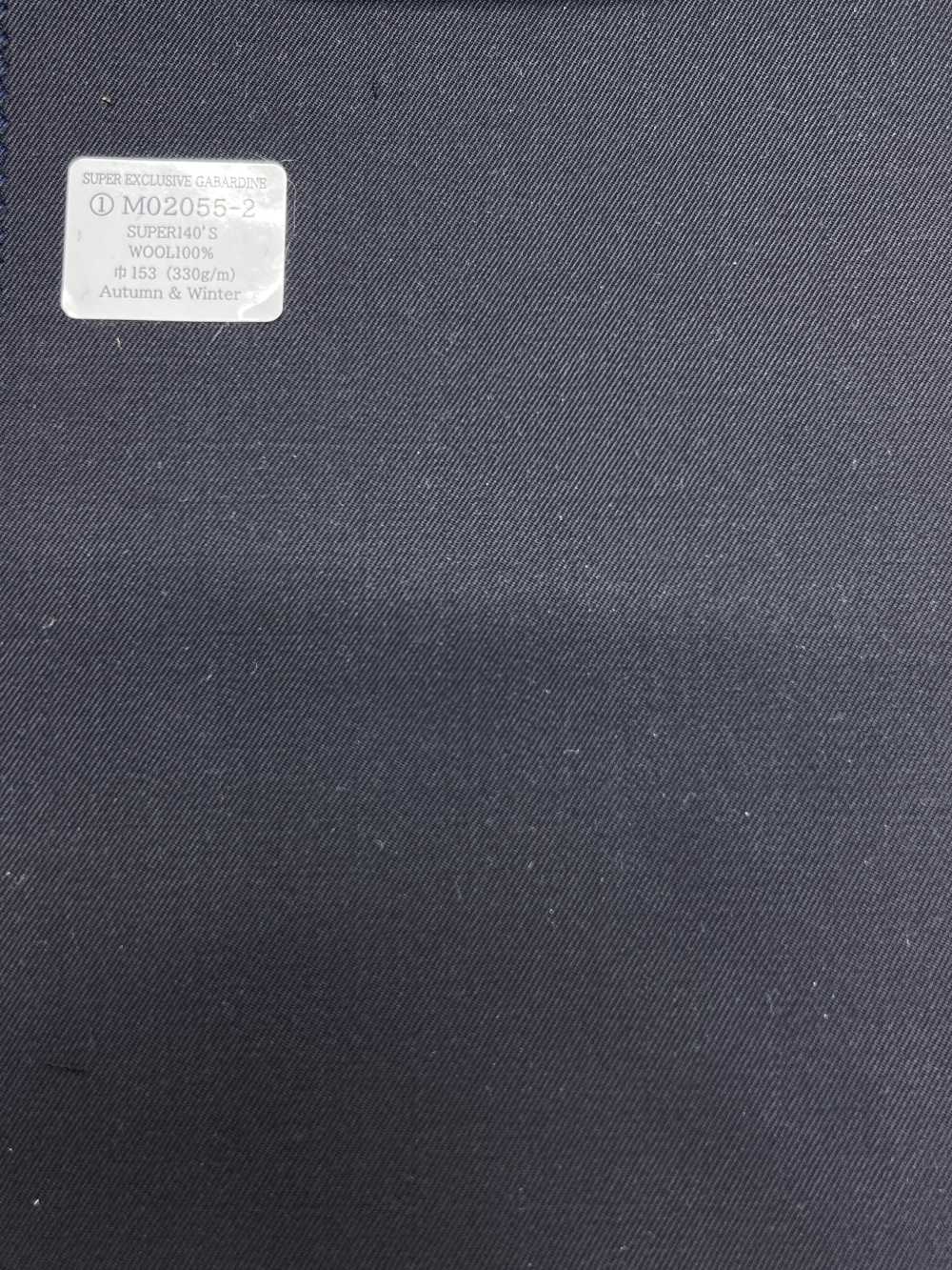M02055-2 KUNISHIMA1850 Linea Esclusiva 【GABARDINE SUPER ESCLUSIVO】 Nero Senza Fantasia[Tessile] Società Per Azioni Kunishima Co., Ltd.
