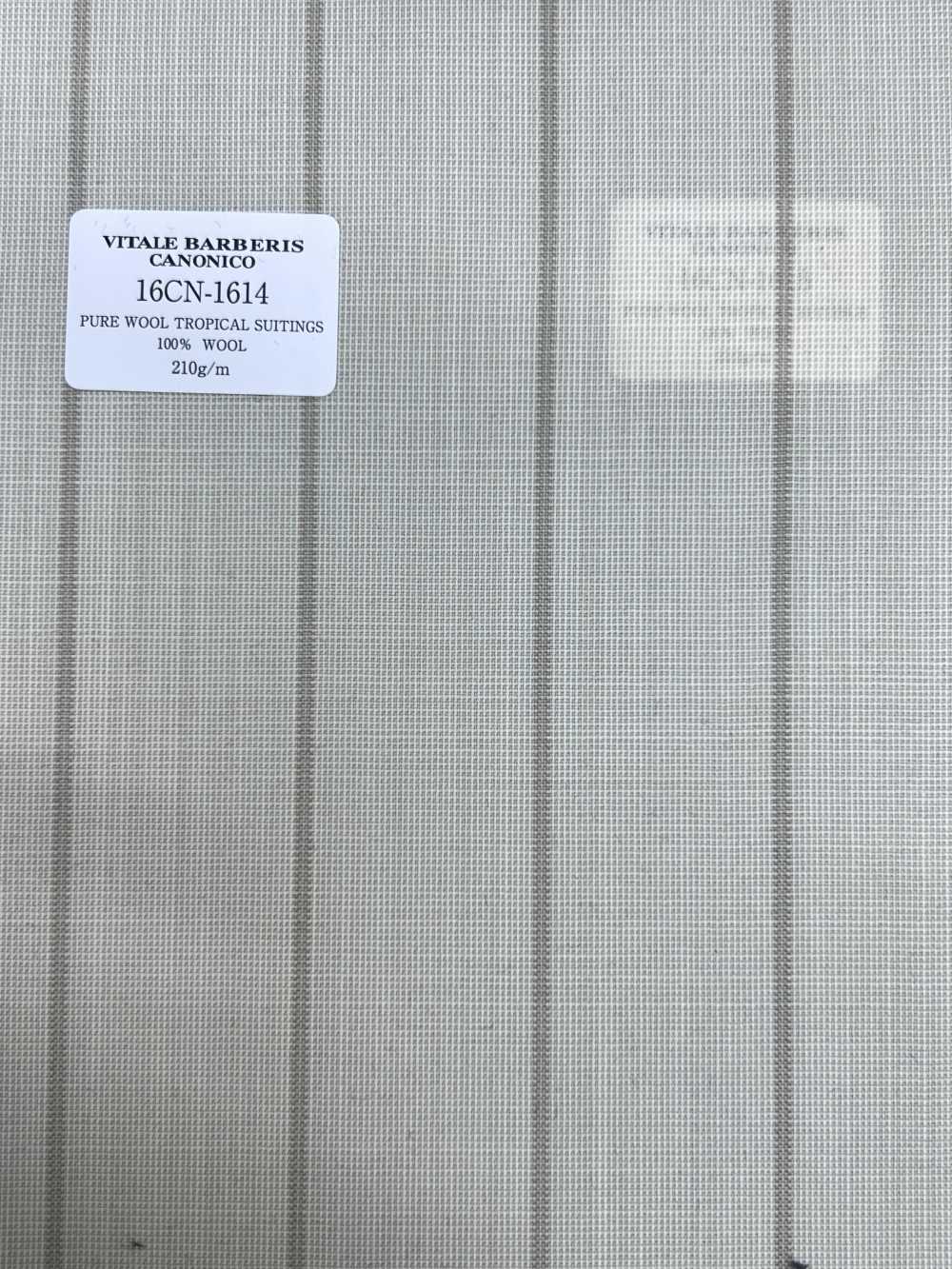 16CN1614 26SS VBC Vitale Barberis Canonico Pure Wool Tropical Suitings[Tessile] CANONICO