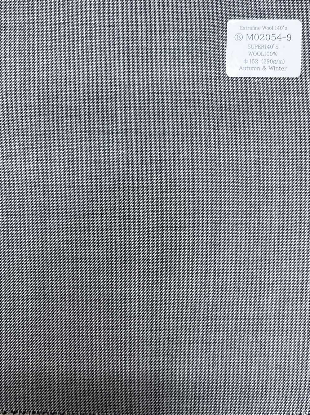 M02054-9 KUNISHIMA1850 Linea Esclusiva [Lana Extrafine 140's] Pelle Di Squalo Bianca E Nera[Tessile] Società Per Azioni Kunishima Co., Ltd.