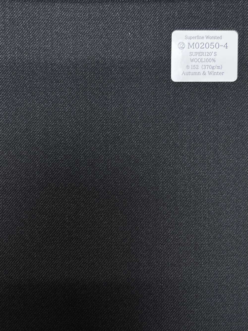 M02050-4 KUNISHIMA1850 Linea esclusiva [pettinato superfine] tinta unita grigio scuro[Tessile] Società Per Azioni Kunishima Co., Ltd.