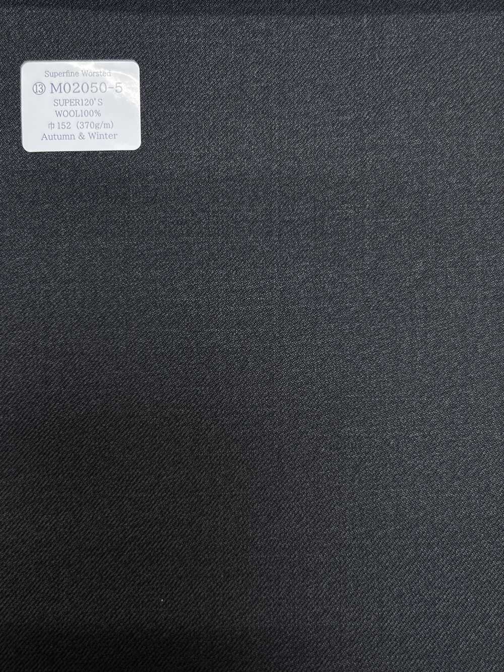 M02050-5 KUNISHIMA1850 Linea Esclusiva 【Lana Pettinata Superfine】 Grigio Antracite Senza Fantasia[Tessile] Società Per Azioni Kunishima Co., Ltd.