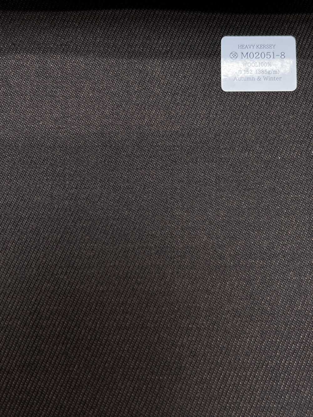 M02051-8 KUNISHIMA1850 Linea Esclusiva 【HEAVY KERSEY】 Marrone Scuro Senza Motivo[Tessile] Società Per Azioni Kunishima Co., Ltd.