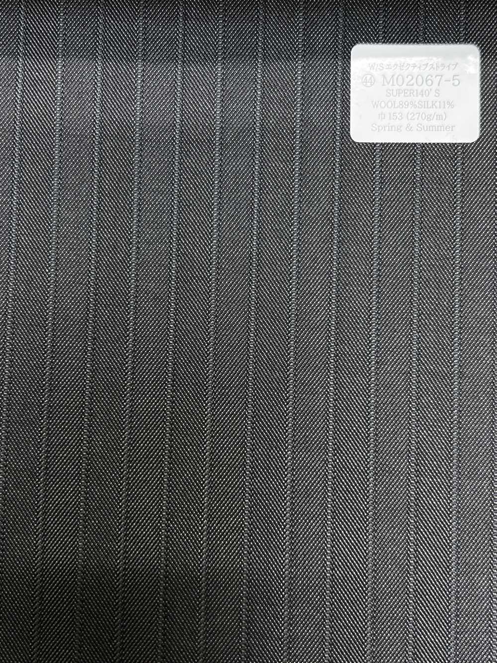 M02067-5 KUNISHIMA1850 Linea Esclusiva 【W/S Executive Stripe】 Striscia Grigia[Tessile] Società Per Azioni Kunishima Co., Ltd.
