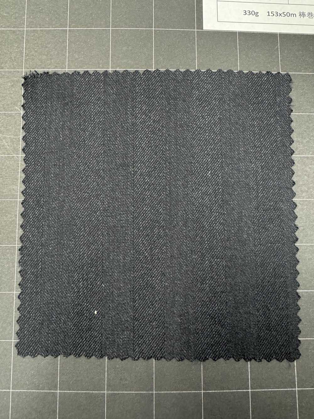 EBFW34-18 [Disponibilità Limitata] Tessuto Nikke MAFsuper120 A Spina Di Pesce Grigio Scuro[Tessile] NIKKE