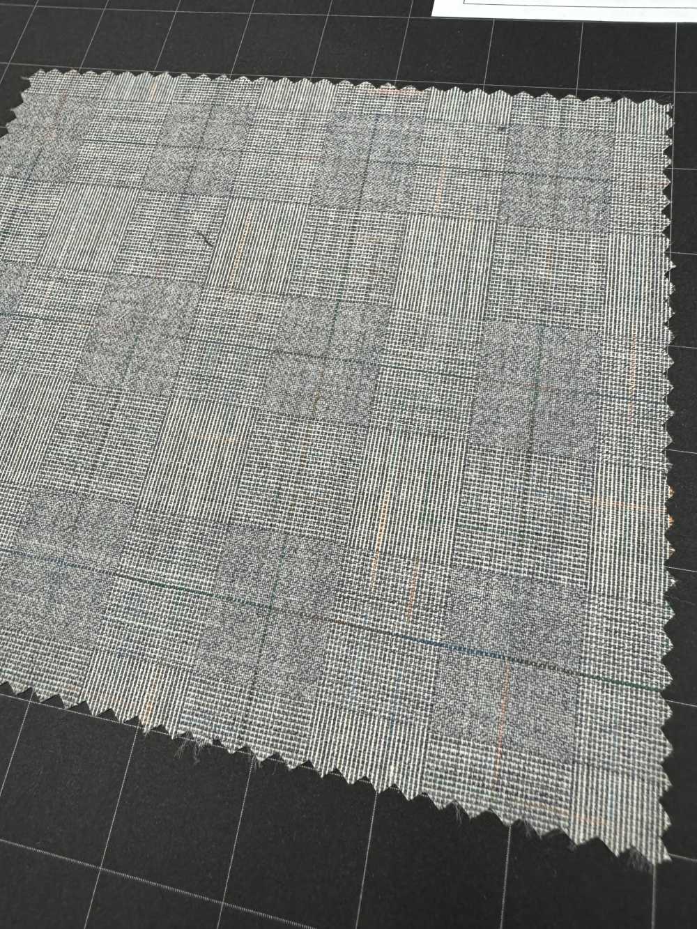 1AGA36-13 [Disponibilità Limitata] Nikke Textile Super100's Kasuri Tropical Glen Check[Tessile] NIKKE