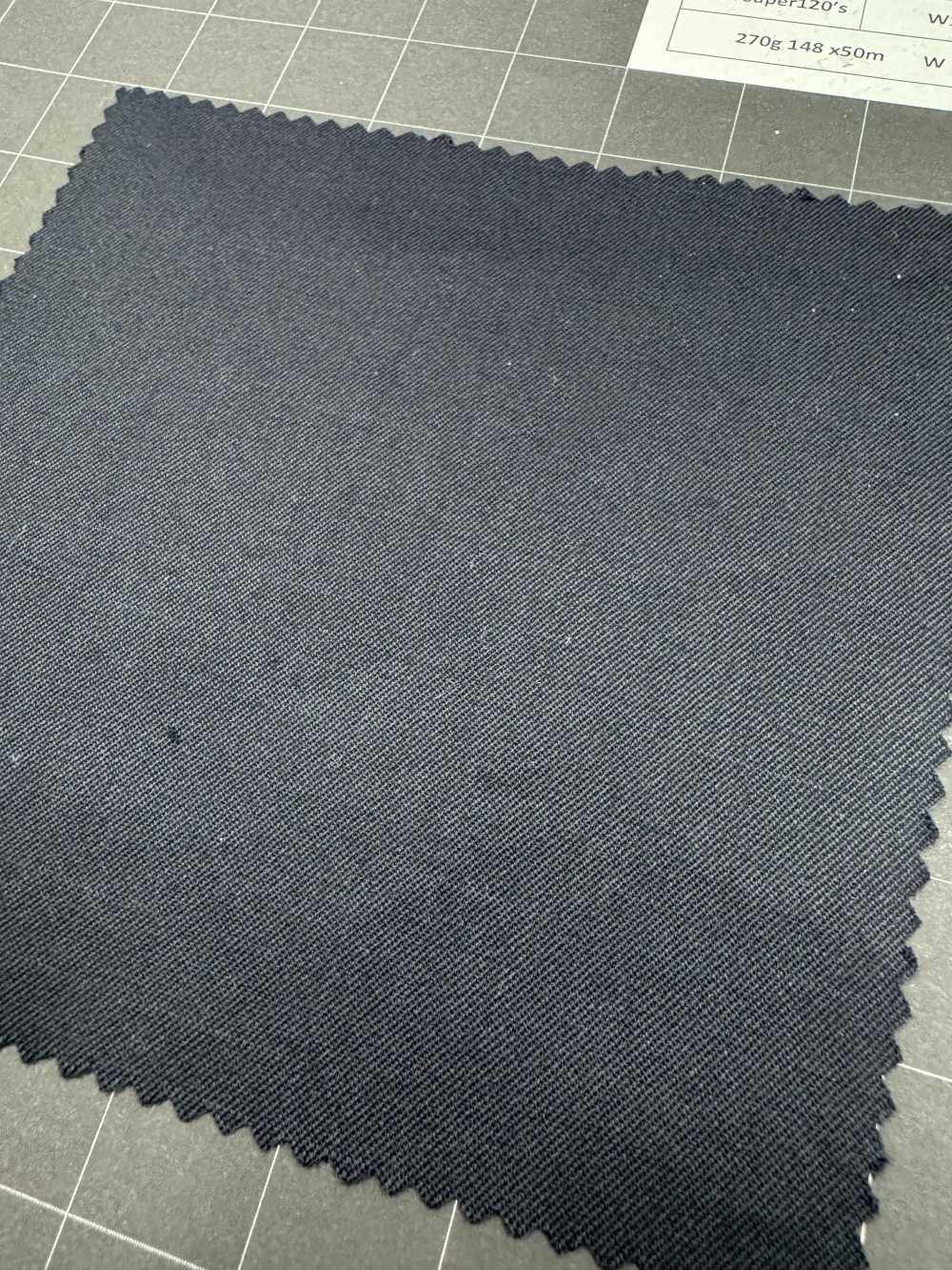 1AFJ92-1 Fino a esaurimento scorte Tessuto Nikke Textile MAFsuper120's Navy S rotolo eccedente[Tessile] NIKKE