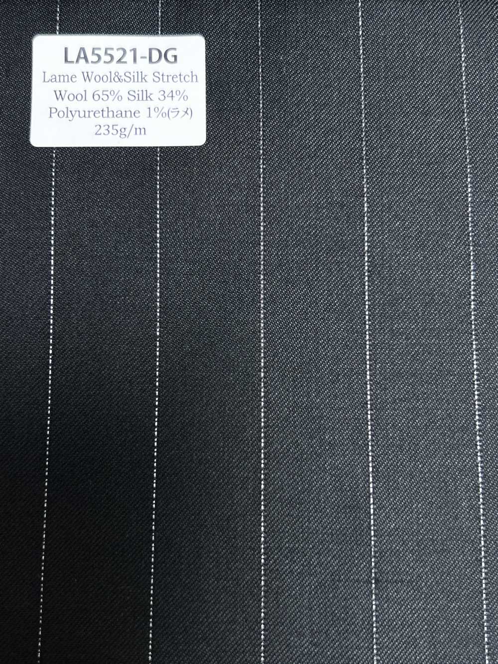 LA5521-DG Tessuto Elasticizzato In Lana Lame Di Seta Standard Di Fabbricazione Giapponese[Tessile]