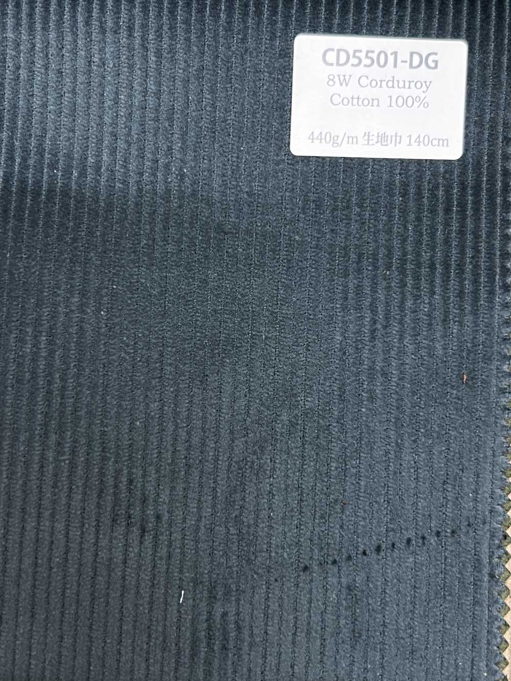 CD5501-DG Velluto a coste 8W C100 Verde scuro[Tessile] HOSOI SYOJI