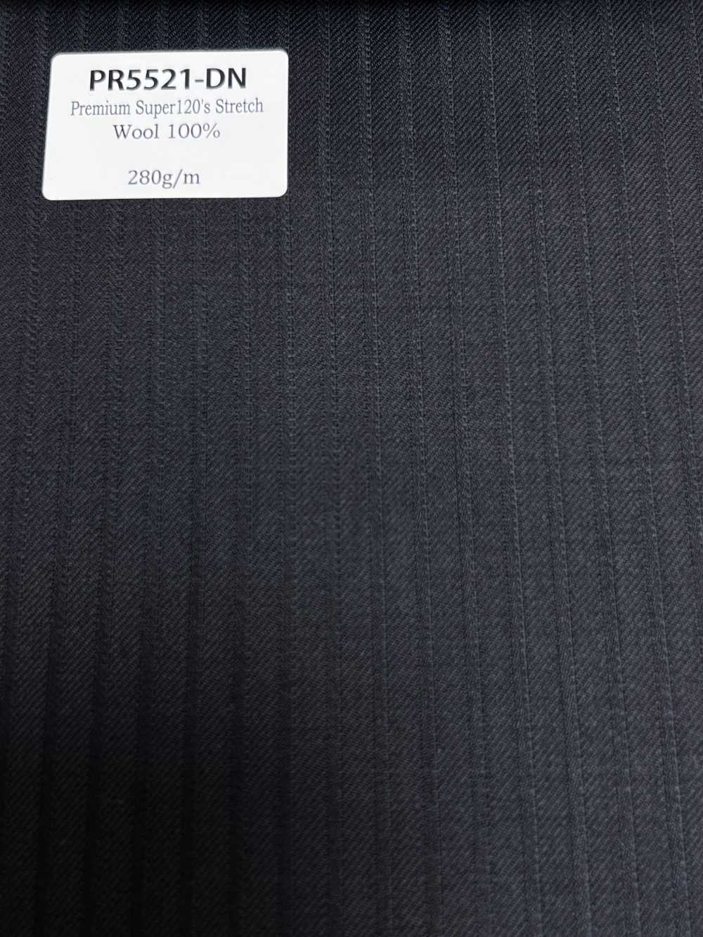 PR5521-DN Standard premium di produzione giapponese Super120's elasticizzato liscio blu navy scuro[Tessile] HOSOI SYOJI