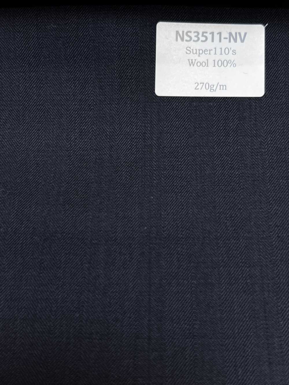 NS3511-NV Classica lana elasticizzata Super 110 di fabbricazione giapponese blu navy[Tessile] HOSOI SYOJI