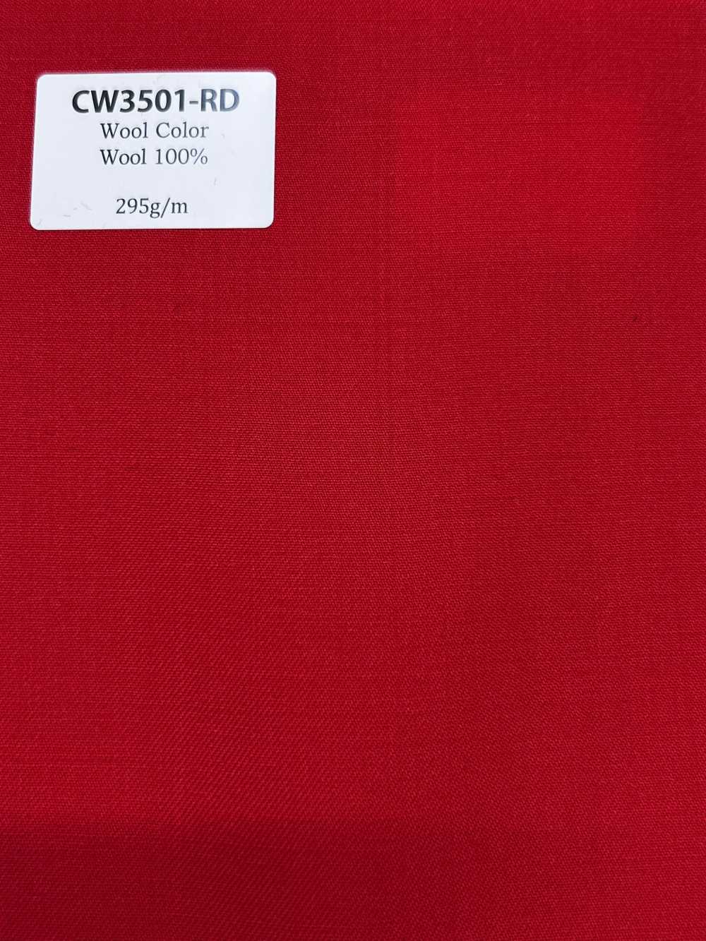 CW3501-RD Collezione standard di colori in lana prodotta in Giappone Rosso[Tessile] HOSOI SYOJI