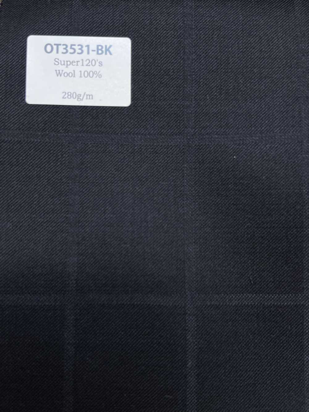 OT3531-BK Standard giapponese Super120's W100 nero[Tessile] HOSOI SYOJI