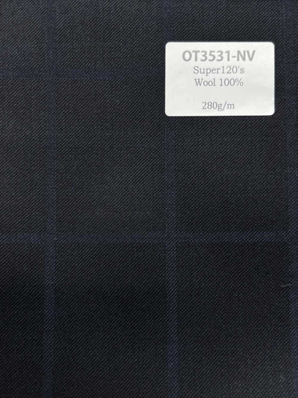 OT3531-NV Standard di produzione giapponese Super 120's filato singolo W100 blu navy[Tessile]
