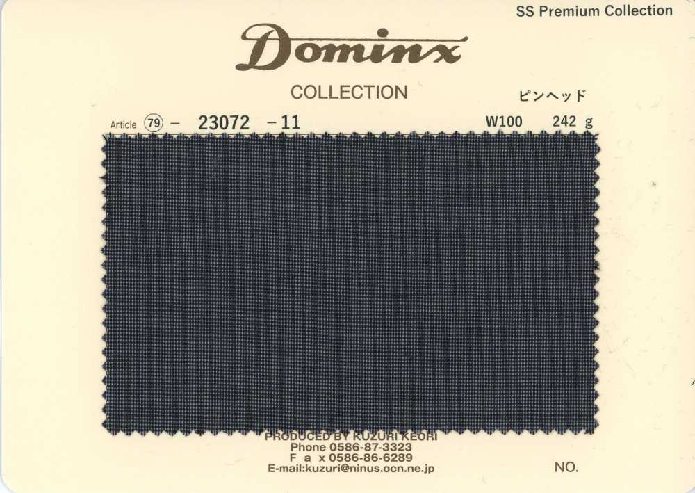 23072-11 Mohair Kid Pinhead Standard DOMINX (Dominx) Collezione Premium Grigio[Tessile] Tessuto Di Lana Kuzuri (DOMINX)