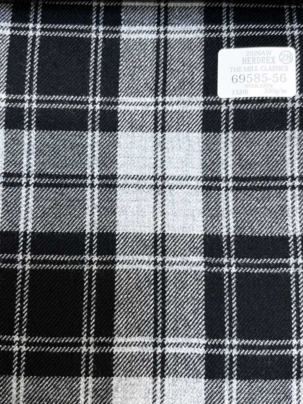 69585-56 26AW HERDREX [THE MILL CLASSICS] Mill Classics Quadri grigio[Tessile] Società Per Azioni Kunishima Co., Ltd.