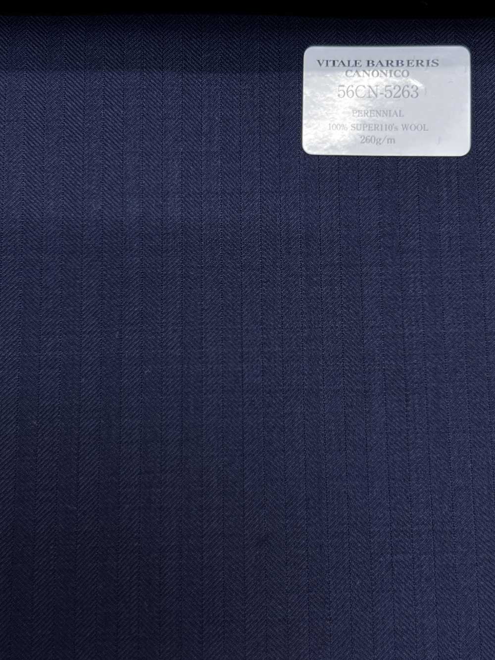 56CN5263 CANONICO PERENNIAL-CLASSICS Blu navy scuro a spina di pesce[Tessile] CANONICO