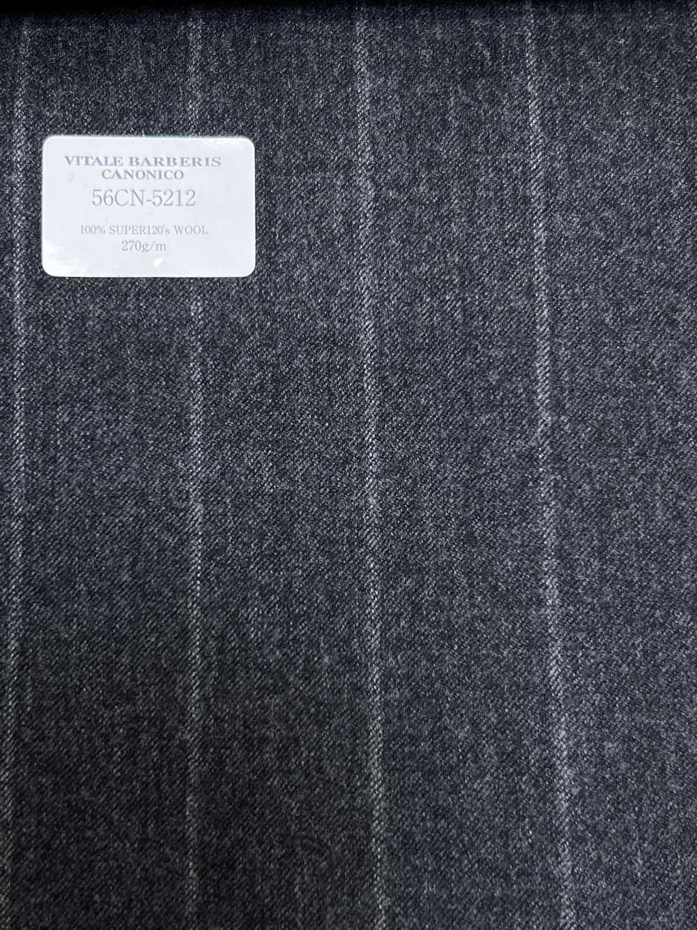 56CN5212 CANONICO (Canonic) FLANELLA CLASSICS a righe grigie[Tessile] CANONICO