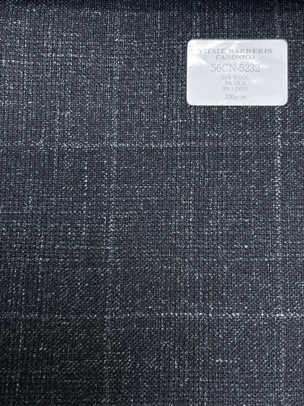 56CN5232 CANONICO WOOL SILK & LINEN TESSUTO PER ABITI FANTASIA Verde/Crema a quadri finestra[Tessile] CANONICO