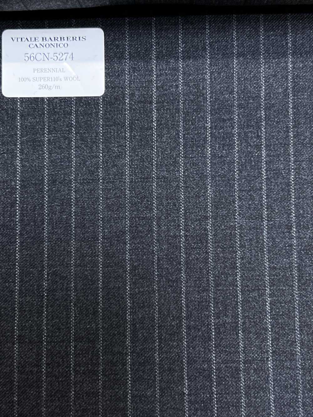 56CN5274 CANONICO (Canonico) PERENNIAL-CLASSICS riga grigio scuro[Tessile] CANONICO